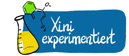 Xini experimentiert Xini die Seite mit dem blauen Vogel