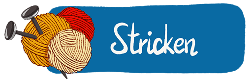 Xini die Seite mit dem blauen Vogel Stricken